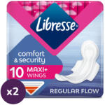 Libresse Maxi+ szárnyas egészségügyi betét (2x10 db)