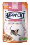 Happy Cat Meat in Sauce Kitten & Junior (Kacsa) - 85 g