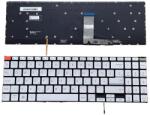 ASUS Vivobook Pro 15 OLED K6502 K6502Z K6502V Vivobook Pro 16 OLED K6602 K6602Z K6602ZC K6602ZE K6602V K6602VV K6602VU K6602HC háttérvilágítással (backlit) ezüst magyar (HU) laptop/notebook billentyűzet gy