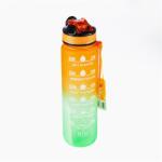 TOO KT-400 1000ml-es színátmenetes motivációs kulacs idézetekkel és időskálával (KT-400) - officedepot