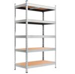 Springos Fém polc 205X120X45 CM HA5164 (HA5164)