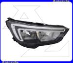 OPEL CROSSLAND X 2017.03-2020.12 /P17/ Fényszóró jobb (H7/H7/LED) motorral TYC 20-19233-06-2