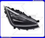 Seat ARONA 2017.07-2021.06 /6F/ Fényszóró jobb (LED) Villanymotorral, LED vezérlő nélkül nappali fényhez/helyzetjelzőhöz TYC 20-17733-06-2