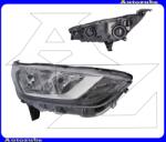 FORD TRANSIT CONNECT 2 2018.05-2022.04 Fényszóró jobb (H7/H15/PW24W) fekete betétes (motorral) DEPO 431-11AMRMLDEM2