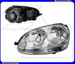 VW JETTA 5 2005.05-2010.12 /1K/ Fényszóró bal króm házas (H7/H7) motorral AL 710301212205