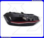 VW POLO 6 2017.06-2021.07 /6W/ Fényszóró jobb "GTI" (LED) motorral, vezérlőegység nélkül TYC 20-19211-16-2