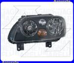 VW TOURAN 1/1 2003.04-2006.11 /1T/ Fényszóró bal fekete házas (H7/H1) motorral MAGNETI MARELLI 710301205207