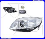 Skoda FABIA 2 2007.05-2010.03 /5J/ Fényszóró bal (H7/H7/PY21W/W5W) projektoros, adaptív első világítással szerelt járművekhez, szintszabályzóval szerelt járművekhez HELLA 1ZV 247 025-291