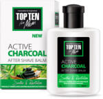 TOP TEN Active Charcoal Балсам за мъже след бръснене с активен въглен 100мл (160063)