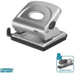 RAPID Lyukasztó, kétlyukú, 25 lap, fém, RAPID FMC25 , ezüstmetál (E21835502)