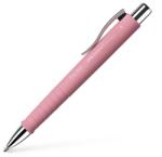 Faber-Castell Химикалка Faber-Castell Poly Ball XB, 0.6 mm дебелина на писане, син цвят на писане, светлорозова