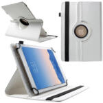  Univerzális TabletPC tok, mappa tok, 9-10", stand, elforgatható (360°), fehér - mobilkozpont