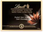 Lindt Csokoládé LINDT Thins Dark étcsokoládé lapocskák 125 g