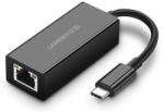 UGREEN Adaptor Retea UGREEN US236, USB-C - RJ45, Negru