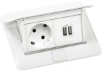 Legrand 1 Plug + 2 USB 2 m (654008)