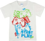 Asti Rövid ujjú fiú póló játékkonzolos mintával - pindurka