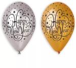 Gemar Happy New Year feliratos lufi csomag - 6 db-os, arany-ezüst (GS110/NY1) - jatekbolt