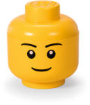 LEGO® Cutii depozitare - Cutie depozitare S cap minifigurina LEGO baiat 40311724, 0 piese (40311724)