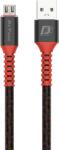 DeTech Кабел за данни DeTech DE-C25M, Micro USB, 1.0m, Черен - 40106 (40106)