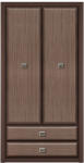 WIPMEB Koen 014 szekrény szf2d2s wenge maggia/sthroks - smartbutor