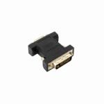SBOX DVI-I - VGA M/F adapter, aranyozott
