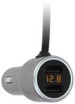 Tellur TLL151151 autós töltő, 2xUSB + Type-C fekete