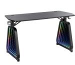 White Shark Medusa gamer asztal, RGB