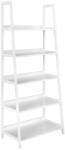 Mobikon Raft 5 polite din mdf si bambus alb Reon 63x36x149 cm (0000272246) Raft
