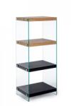Bizzotto Raft, mdf si sticla, Line, 40x30x100.5 cm (0734004) Raft