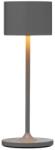 blomus Lampă portabilă de masă FAROL MINI 19, 5 cm, LED, gri cald, aluminiu, Blomus (BM67048)
