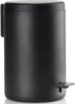 ZONE Coș pentru gunoi baie RIM 3 l, negru, aluminiu, Zona Danemarca (ZO14652) Cos de gunoi
