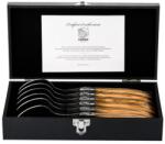 Laguiole Lingură de masă LAGUIOLE LUXURY, set de 6 buc, din lemn de măslin, Laguiole (LAGSDV-301463) Tacam