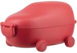 Alessi Cutie pentru prânz SNACKMOBILE, 2 compartimente, roșu, Alessi (ALSA06R)