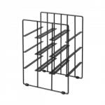 Blomus Raft de vinuri de blat PILARE, pentru 9 sticle, negru, Blomus (BM65777) Suport sticla vin