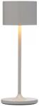 blomus Lampă de masă portabilă FAROL MINI 19, 5 cm, LED, alb, gri-satelit, Blomus (BM67047)