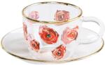 Seletti Ceașcă espresso cu farfurioară TOILETPAPER ROSES, 50 ml, Seletti (SLT15971)
