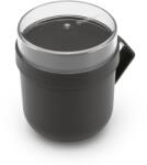 Brabantia Recipient pentru prânz MAKE & TAKE, 600 ml, gri închis, Brabantia (BRAB203824)