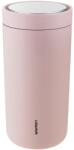 Stelton Cană termos TO GO CLICK 400 ml, roz mată, Stelton (SN68536)