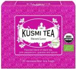 Kusmi Tea Ceai negru SWEET LOVE 20 pliculețe de ceai de muselină, Kusmi Tea (KUSMILOVE20S)