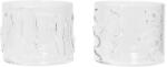 ferm LIVING Pahar de apă DOODLE 200 ml, set de 2 buc, transparent, sticlă, ferm LIVING (FERM1104267322) Pahar