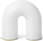 ferm LIVING Lampă de masă portabilă VUELTA 22, 5 cm, LED, alb, sticlă, ferm LIVING (FERM110061201)