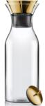 Eva Solo Carafă de apă 1 l, capac din alamă, sticlă, Eva Solo (ES568054)