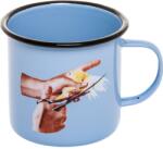 Seletti Cană TOILETPAPER BIRD, 10 cm, albastru, email, Seletti (SLT16860)