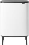 Brabantia Coș de gunoi cu capac sensibil la atingere BO HI 2 x 30 l, alb, Brabantia (BRAB130601) Cos de gunoi