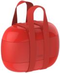 Alessi Cutie de prânz FOOD A PORTER, 2 containere, roșu, Alessi (ALSA02R)