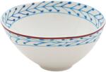 Seletti Bol de masă DIESEL CLASSICS ON ACID FIORI 12 cm, alb/albastru, porțelan, Seletti (SLT11271) Castron