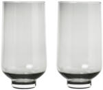 Blomus Pahar pentru apă FLOW set de 2 buc, 400 ml, sticlă fumurie, Blomus (BM63919) Pahar