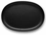 Eva Solo Farfurie pentru cină NORDIC KITCHEN, 26 cm, oval, negru, gresie, Eva Solo (ES512701)