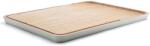 Pebbly Tocător NBA222 41 x 30 cm, alb, bambus, Pebbly (PEBB3760132815855) Tocator