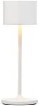 blomus Lampă de masă portabilă FAROL MINI 19, 5 cm, LED, alb, aluminiu, Blomus (BM67046)
